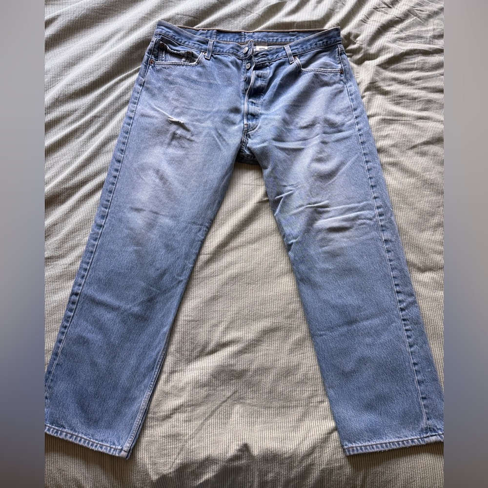 Levi's Light Blue 501 Jeans